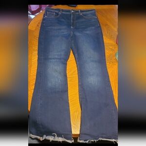 Loft slim flare jeans